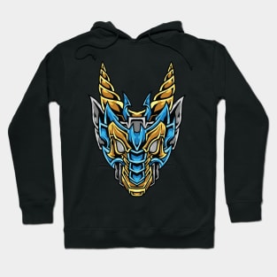 ornament dragon head Hoodie